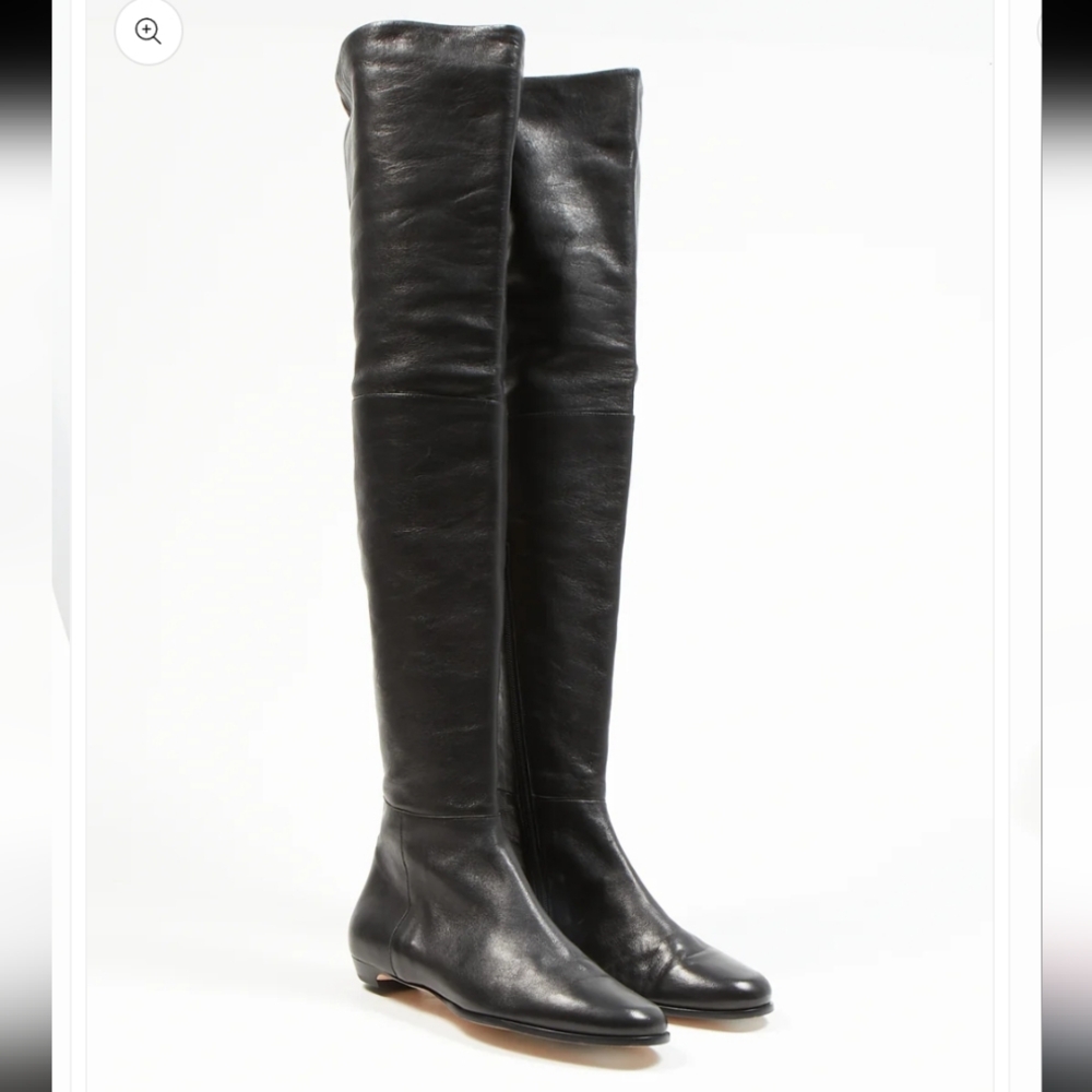 Jimmy Choo Elegant Black Over-the-Knee Boots